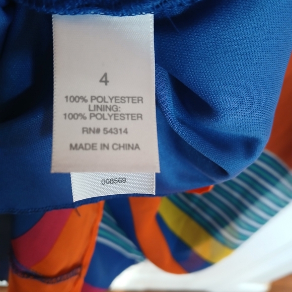 Bisou‎ Bisou sleeveless striped shift dress Size 4 Summer Party Festival Spring - Picture 10 of 10